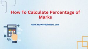How to Calculate Percentage of Marks