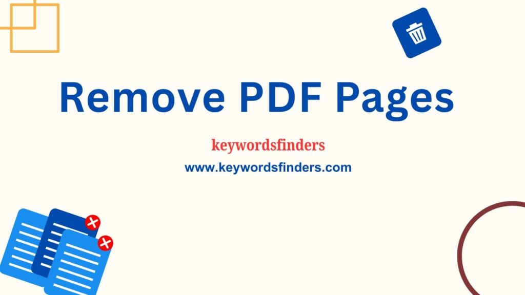 Remove PDF Pages Online