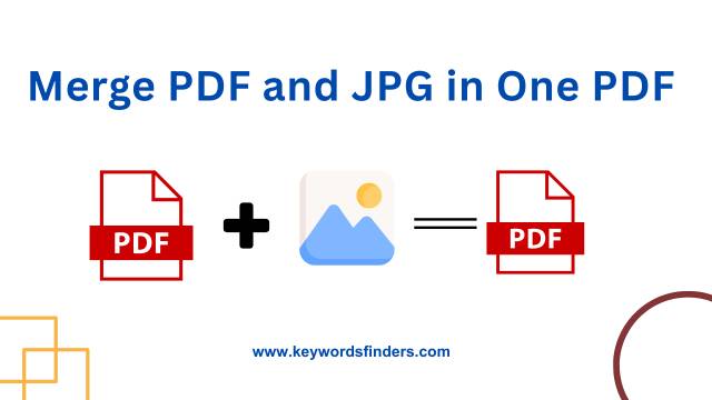 Merge PDF and JPG in One PDF
