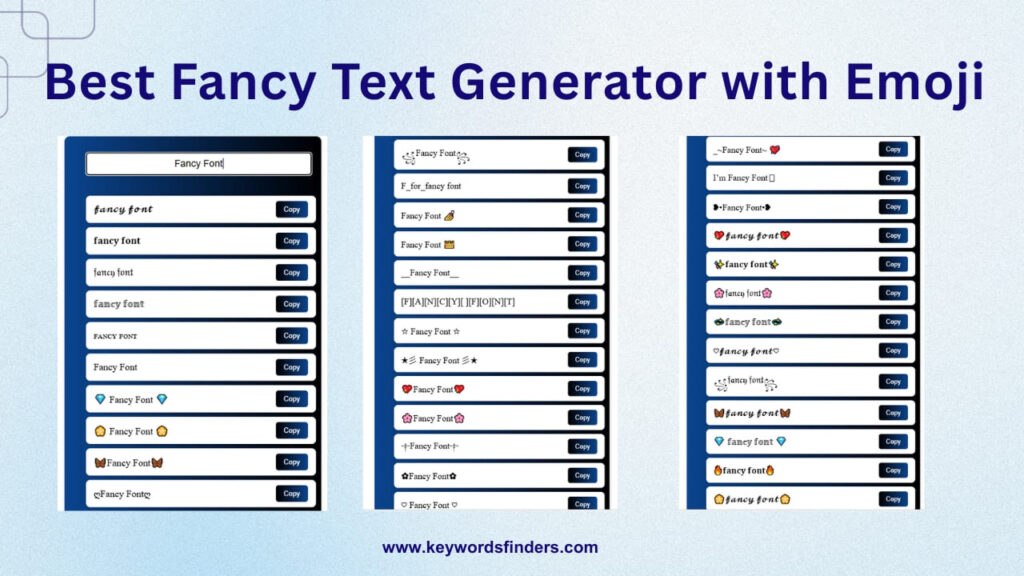 Best Instagram Fancy Text Generator with Emoji