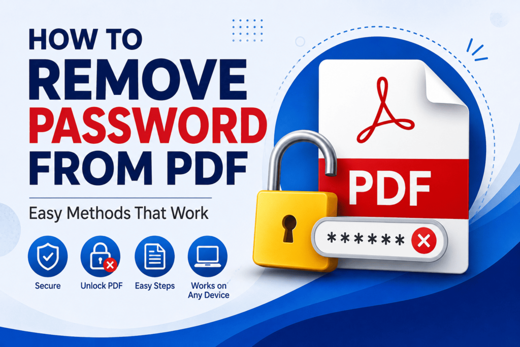 How to Remove Password from PDF