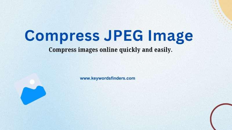 JPEG image compressor
